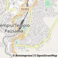 Map Tempio Pausania