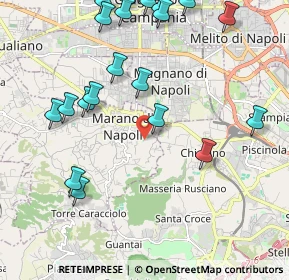 Mappa Via Vallesana, 80016 Marano di Napoli NA, Italia (2.7305)