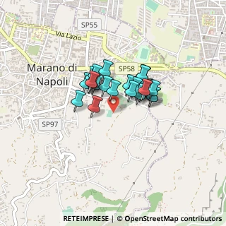 Mappa Via Vallesana, 80016 Marano di Napoli NA, Italia (0.308)
