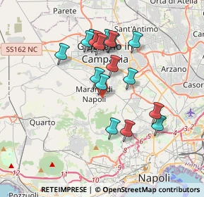 Mappa Via Vallesana, 80016 Marano di Napoli NA, Italia (3.42235)