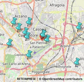 Mappa Via Comunale Cupa Casoria, 80144 Napoli NA, Italia (2.14917)