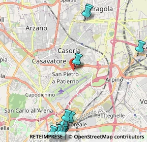 Mappa Via Comunale Cupa Casoria, 80144 Napoli NA, Italia (3.485)