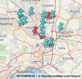 Mappa Via Comunale Cupa Casoria, 80144 Napoli NA, Italia (3.6)