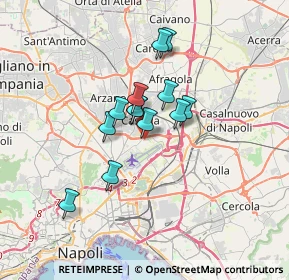 Mappa Via Comunale Cupa Casoria, 80144 Napoli NA, Italia (2.60769)