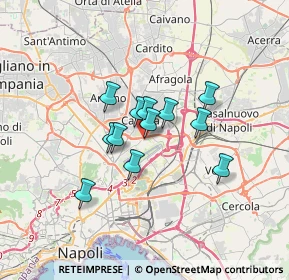 Mappa Via Comunale Cupa Casoria, 80144 Napoli NA, Italia (2.47333)