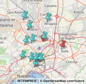 Mappa Via Comunale Cupa Casoria, 80144 Napoli NA, Italia (3.89538)