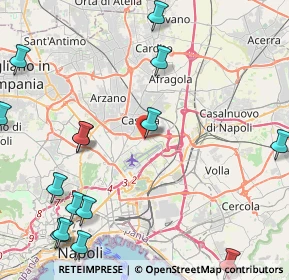 Mappa Via Comunale Cupa Casoria, 80144 Napoli NA, Italia (6.53063)