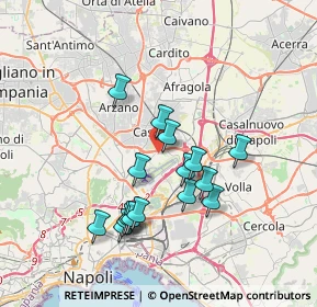 Mappa Via Comunale Cupa Casoria, 80144 Napoli NA, Italia (3.4775)