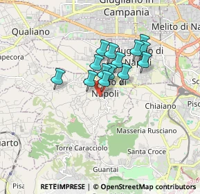 Mappa Via Casa Baiano, 80016 Marano di Napoli NA, Italia (1.29071)