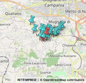 Mappa Strada Senza Nome, 80016 Marano di Napoli NA, Italia (0.98647)