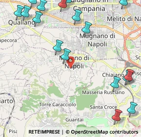 Mappa Via Casa Baiano, 80016 Marano di Napoli NA, Italia (3.5145)