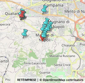 Mappa Via Casa Baiano, 80016 Marano di Napoli NA, Italia (1.77083)