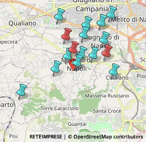 Mappa Strada Senza Nome, 80016 Marano di Napoli NA, Italia (1.79063)