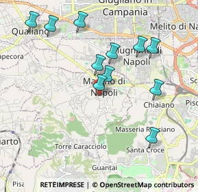 Mappa Strada Senza Nome, 80016 Marano di Napoli NA, Italia (2.09091)