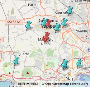 Mappa Via Casa Baiano, 80016 Marano di Napoli NA, Italia (4.56727)