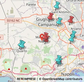 Mappa Via Casa Baiano, 80016 Marano di Napoli NA, Italia (4.53583)