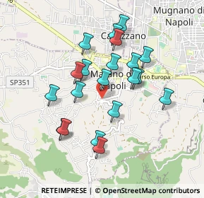 Mappa Via Casa Baiano, 80016 Marano di Napoli NA, Italia (0.8745)