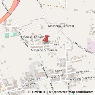 Mappa Via starza piccioli 1, 80048 Sant'Anastasia, Napoli (Campania)