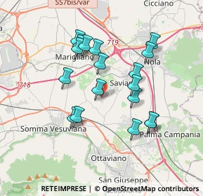 Mappa Via Mattia Preti, 80039 Saviano NA, Italia (3.51667)