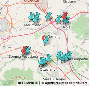 Mappa Via Mattia Preti, 80039 Saviano NA, Italia (4.412)