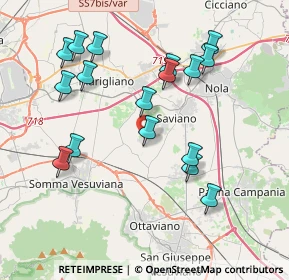 Mappa Via Mattia Preti, 80039 Saviano NA, Italia (4.28529)