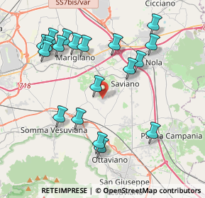 Mappa Via Mattia Preti, 80039 Saviano NA, Italia (4.55579)