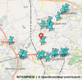 Mappa Via Cesapepere, 80010 Quarto NA, Italia (2.291)