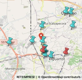 Mappa Via Cesapepere, 80010 Quarto NA, Italia (2.13385)