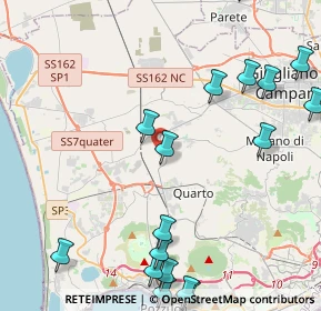 Mappa Via Cesapepere, 80010 Quarto NA, Italia (6.595)