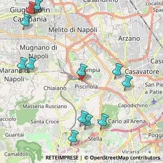 Mappa Viale Piedimonte D'Alife, 80145 Napoli NA, Italia (3.19692)
