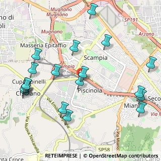 Mappa Viale Piedimonte D'Alife, 80145 Napoli NA, Italia (1.37316)
