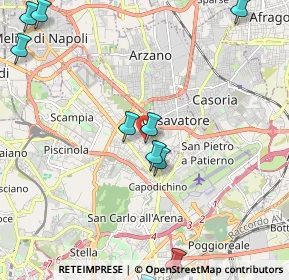 Mappa Via Ciro Improta, 80144 Napoli NA, Italia (3.10909)
