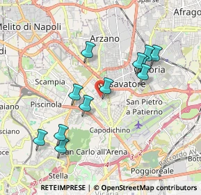 Mappa Via Ciro Improta, 80144 Napoli NA, Italia (1.93167)