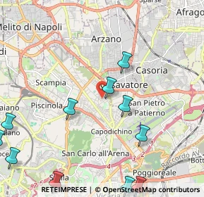 Mappa Via Ciro Improta, 80144 Napoli NA, Italia (3.06273)