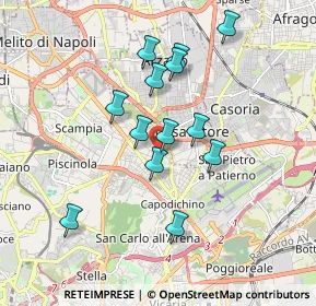 Mappa Via Ciro Improta, 80144 Napoli NA, Italia (1.69231)