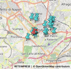 Mappa Via Ciro Improta, 80144 Napoli NA, Italia (1.32316)