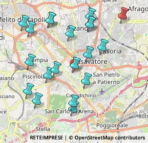 Mappa Via Ciro Improta, 80144 Napoli NA, Italia (2.3035)