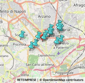 Mappa Via Ciro Improta, 80144 Napoli NA, Italia (1.24333)