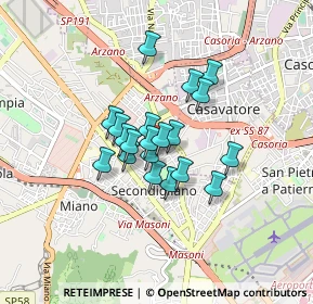 Mappa Via Ciro Improta, 80144 Napoli NA, Italia (0.5995)