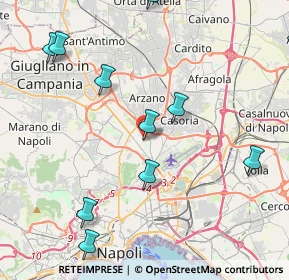 Mappa Via Ciro Improta, 80144 Napoli NA, Italia (5.74333)