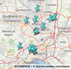 Mappa Via Ciro Improta, 80144 Napoli NA, Italia (3.675)