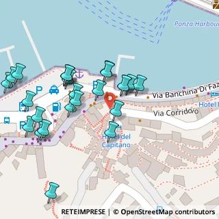 Mappa Piazza Carlo Pisacane, 04027 Ponza LT, Italia (0.056)