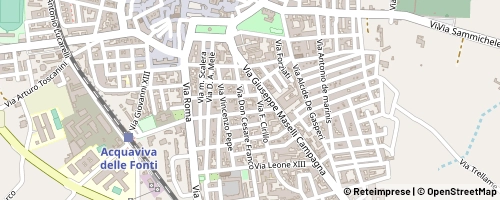 Mappa Acquaviva delle Fonti