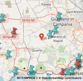 Mappa Via Trefole, 80010 Quarto NA, Italia (7.656)