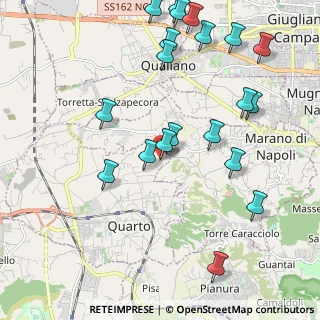 Mappa Via Trefole, 80010 Quarto NA, Italia (2.615)