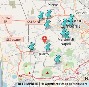 Mappa Via Salvatore Quasimodo, 80010 Quarto NA, Italia (3.97818)