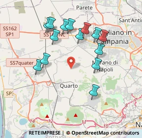 Mappa Via Salvatore Quasimodo, 80010 Quarto NA, Italia (3.95429)