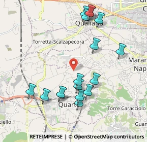Mappa Via Salvatore Quasimodo, 80010 Quarto NA, Italia (2.21941)