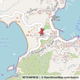 Mappa Via Panoramica, 34, 04027 Ponza, Latina (Lazio)