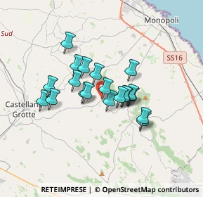 Mappa Antonelli, 70043 Monopoli BA, Italia (2.6505)